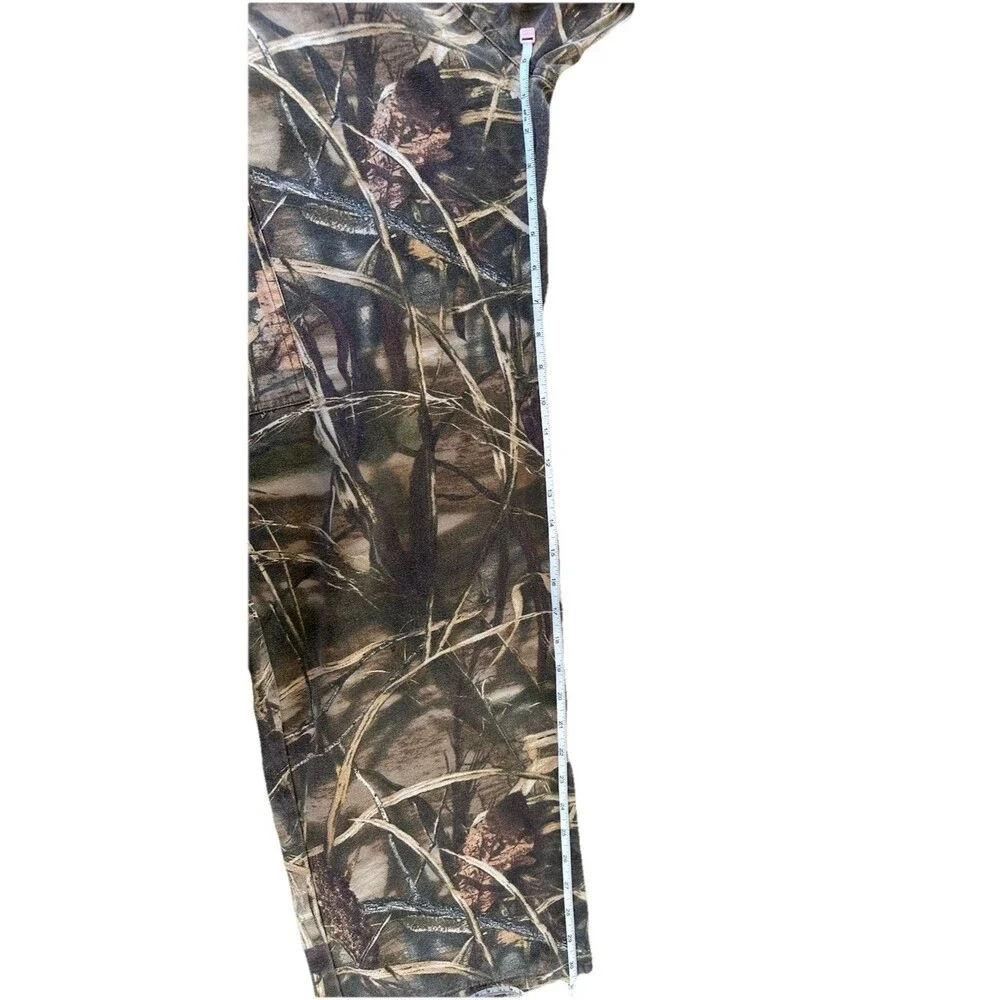 Whitewater Ducks Unlimited Camo Cargo Hunting Pants Mens Lg, Adjustable Realtree